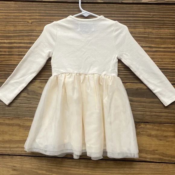Fit & Flare Wrap-Front Tutu Dress for Toddler Girls - Picture 9 of 10